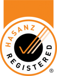 HASANZ registered logo